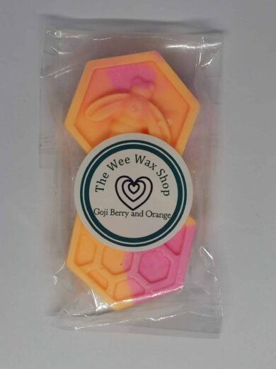 Honeycomb Goji Berry and Orange Wax Melt scaled