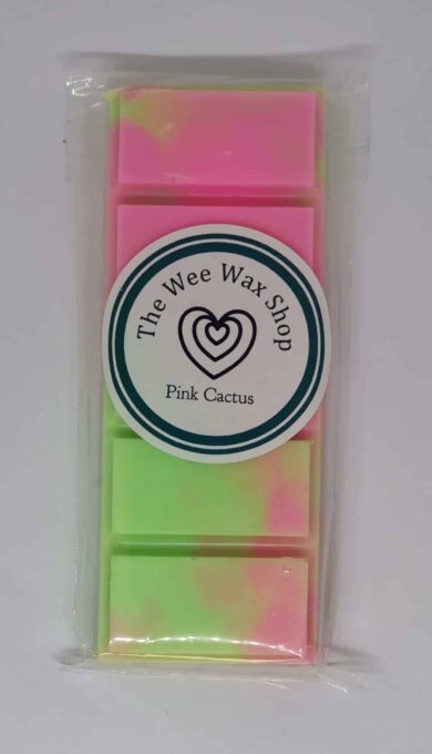 Snap Bar Pink Cactus Wax Melt