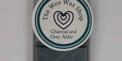 Snap Bar Charcoal and Grey Alder Wax Melt