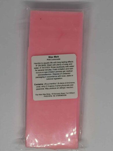 Snap Bar Pink Lemonade Rear