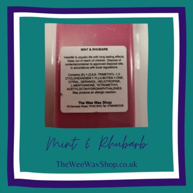 Mint Rhubarb back