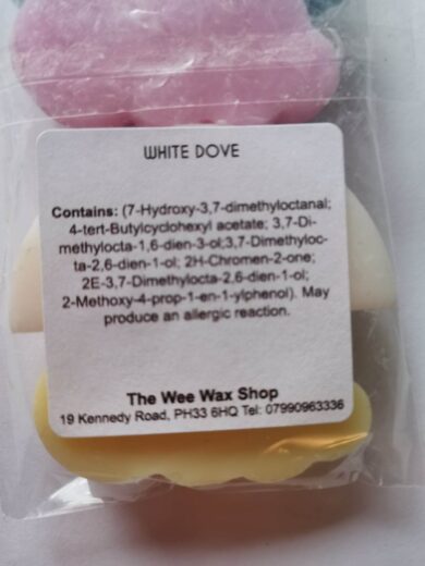 White Dove back